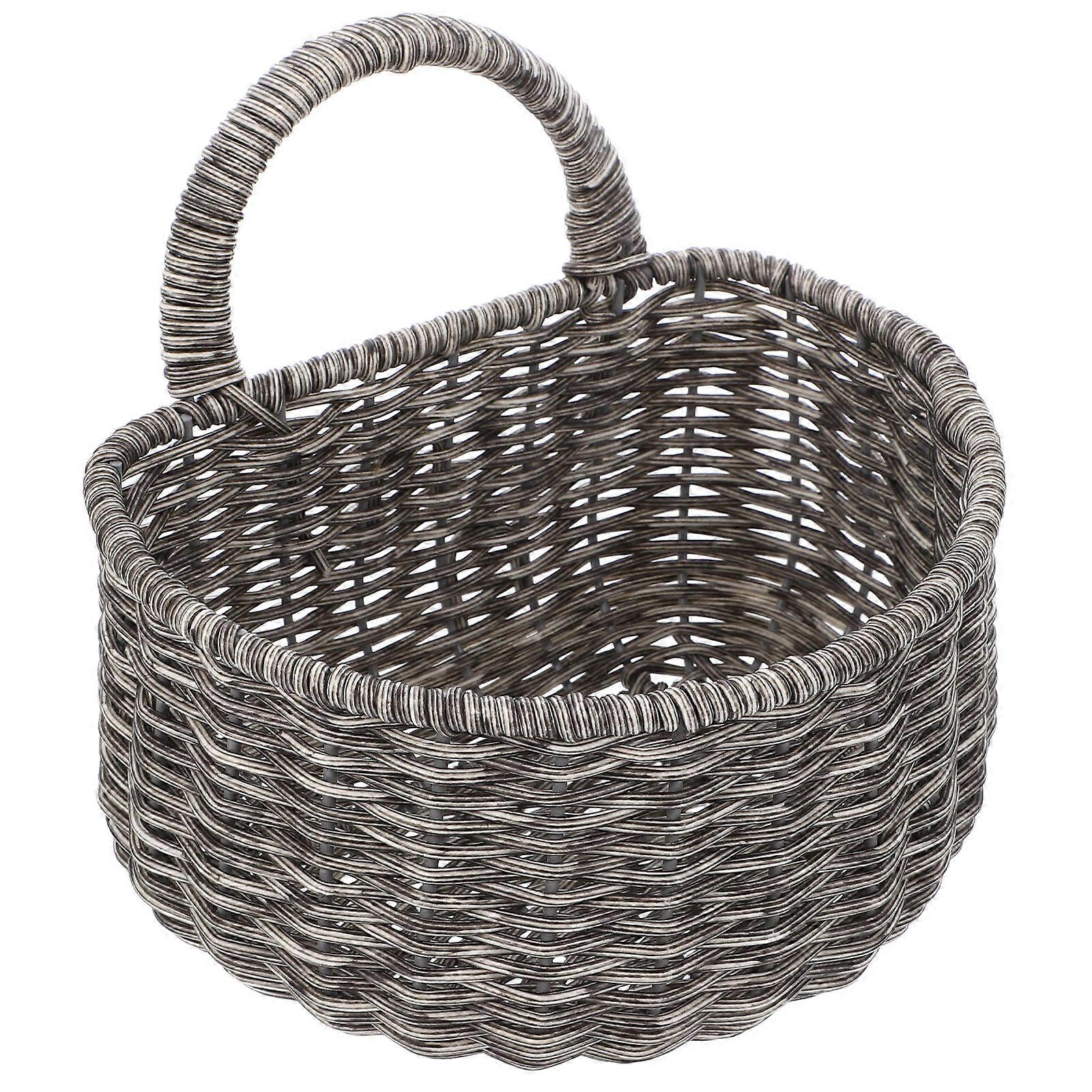 Kitchen Organizer Woven Storage Basket for Kitchen Hanging Basket