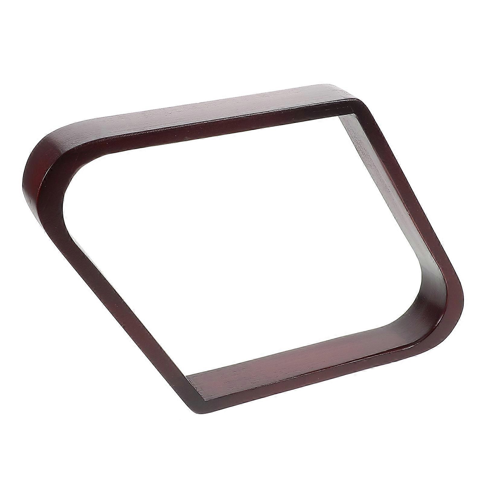 9 Ball Billiard Rack Wooden Triangle for Quick Ball Placement