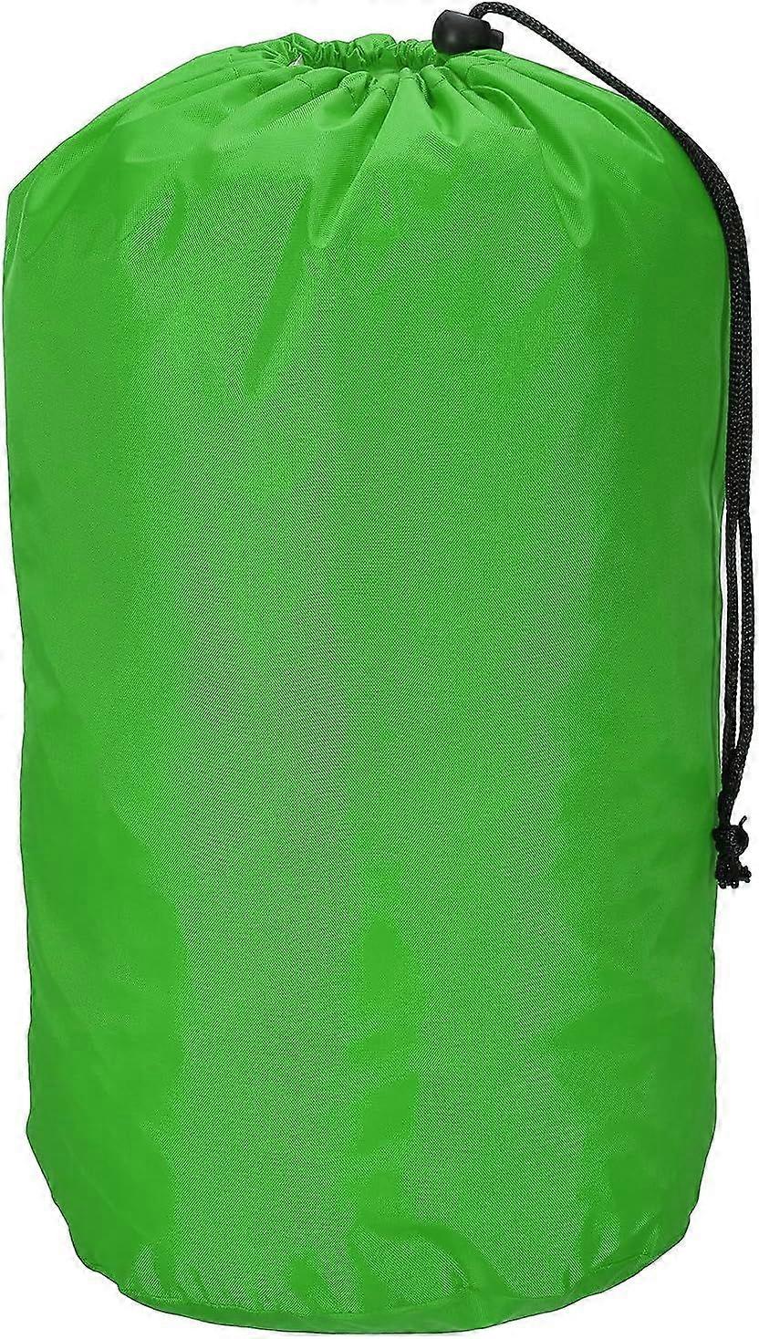 Stuff Sack, Waterproof Outdoor Storage Sack Portable Drawstring Dust Flap Bag for Camping