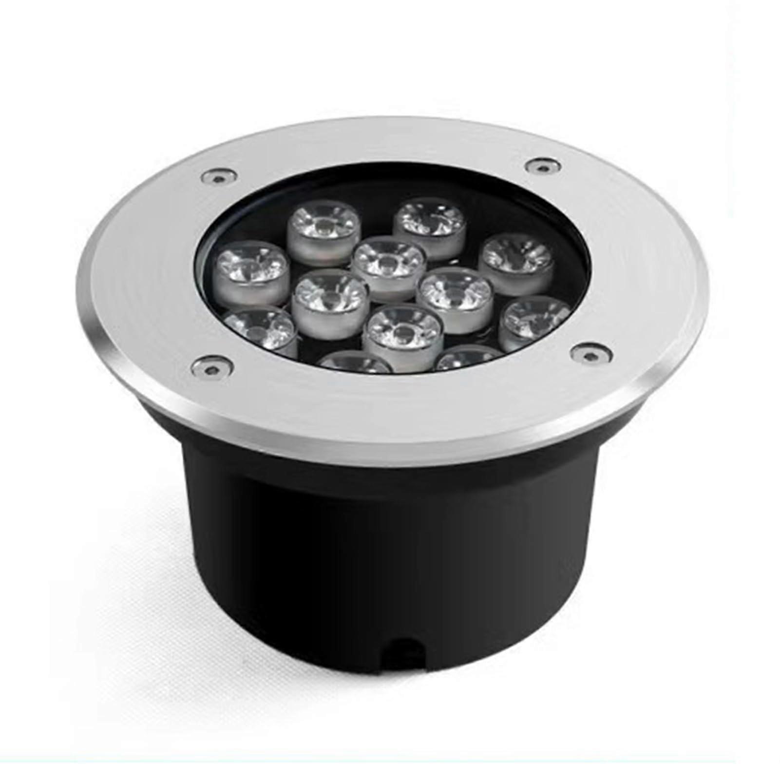 LED Underground Light IP66 Waterproof Rustproof Outdoor Ground Spotlight for Pathway Patio Deck Garden