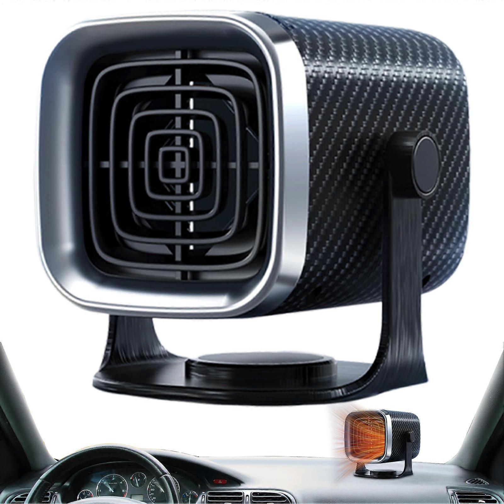 12V Portable Car Heater and Cooler with Fast Heating, Dual Mode, 360° Rotation for Vehicles