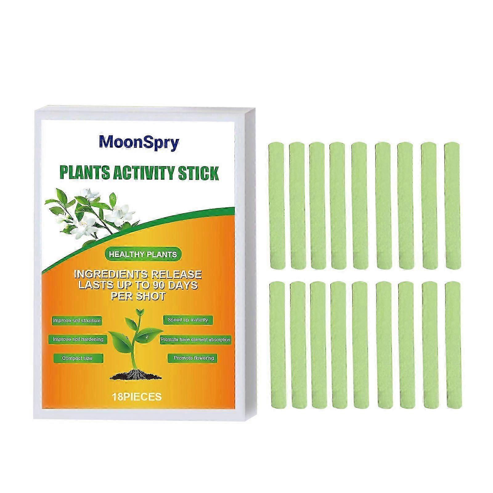 Boost Plant Growth with Easy-to-Use Fertilizer Sticks  18 Pieces for Healthy Roots & Vibrant Flowers