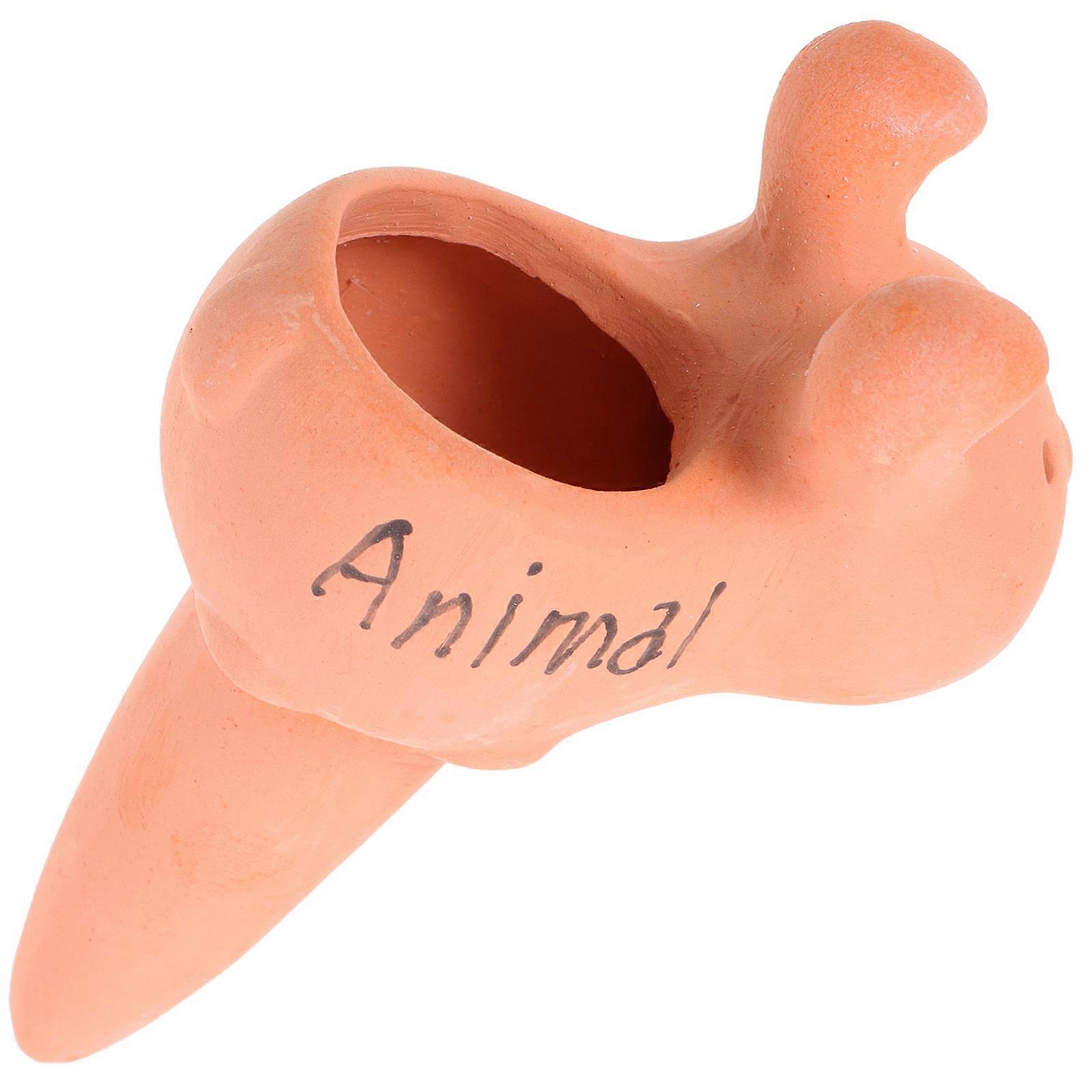 Animal Shape Watering Spikes Ceramic Automatic Watering Device with 4Pcs