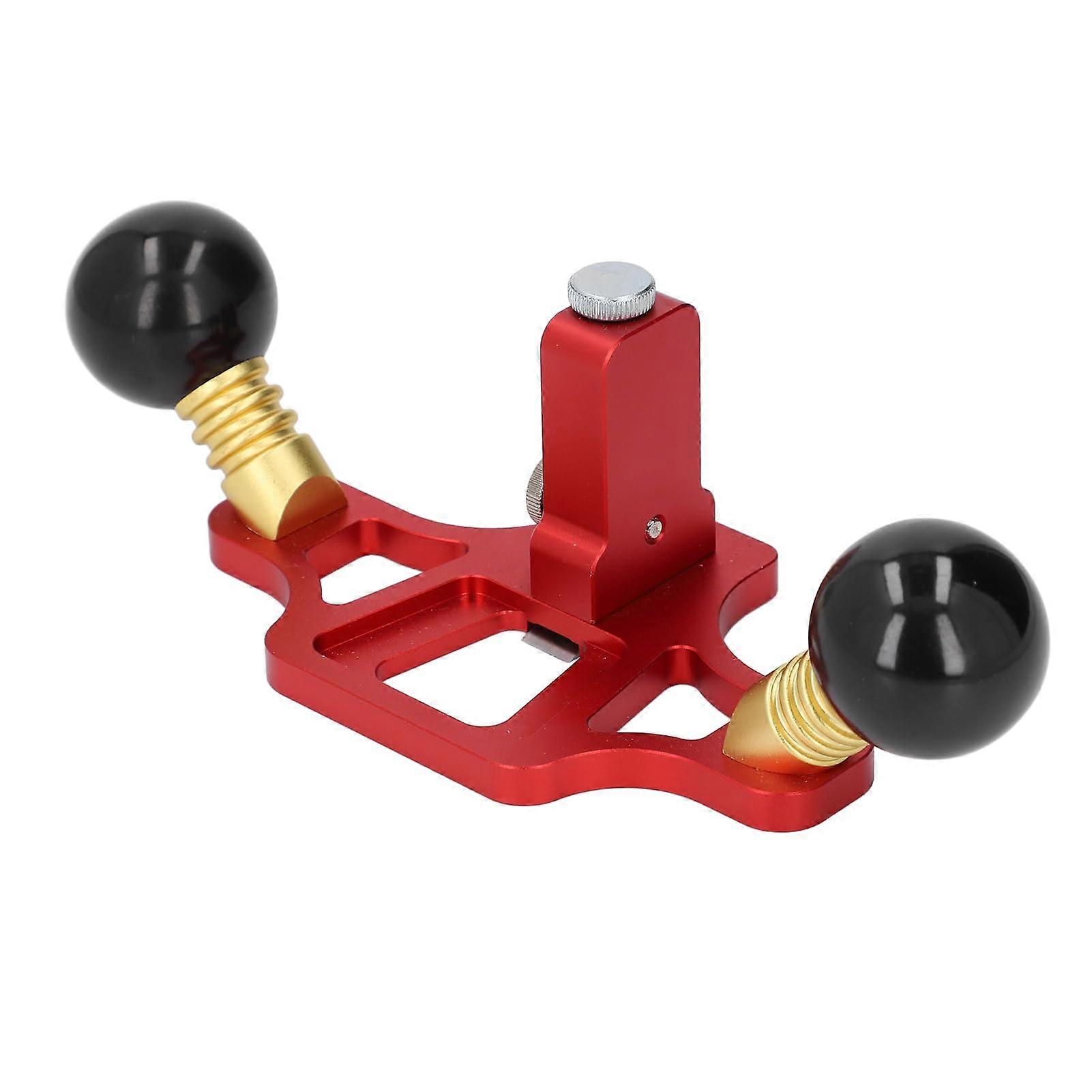 Router Plane Aluminum Alloy Woodworking Hand Plane with Precise Depth Adjustment and Ergonomic Grip