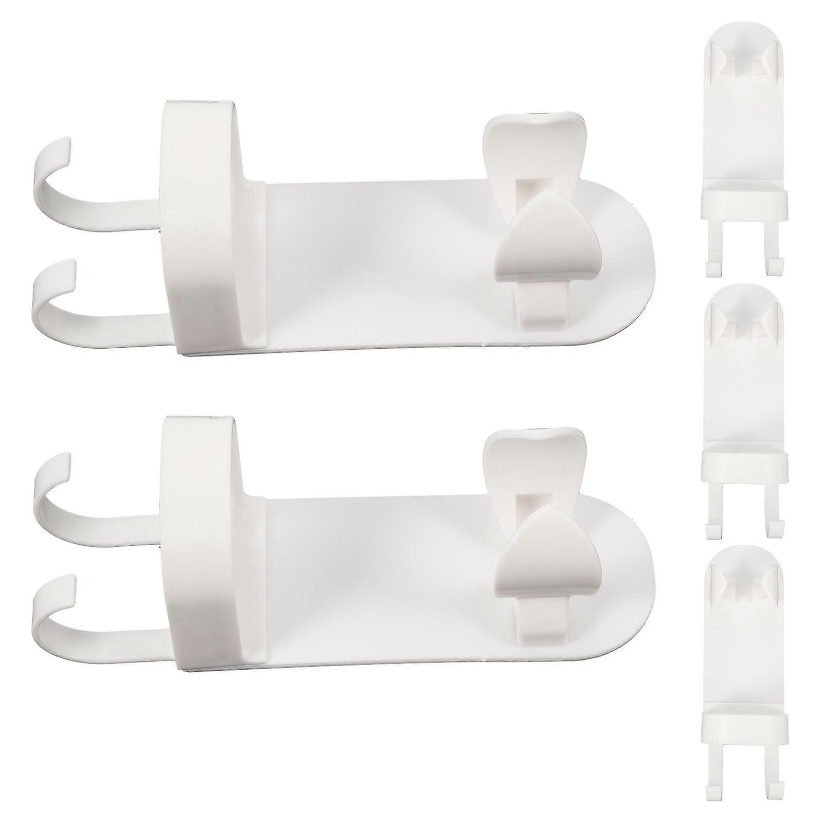 Electronic Toothbrush Holder for Bathroom Wall Mounted Adhesive 15Pcs Set