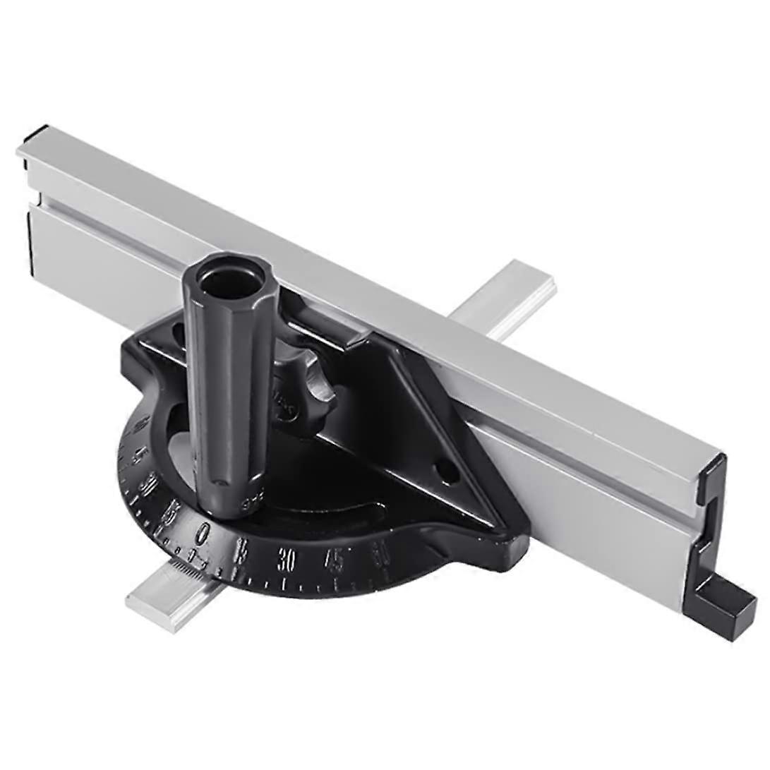 Table Saw Miter Gauge Fence System with Easy Angle Adjustment and Durable Aluminum Construction