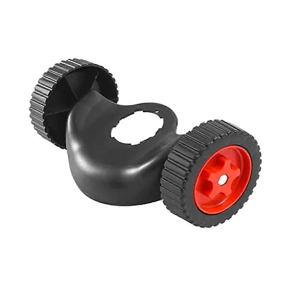 Lawn Mower Wheel Replacement, Detachable 180° Adjustable Angle, Quick Assembly Lawn Mower Accessories