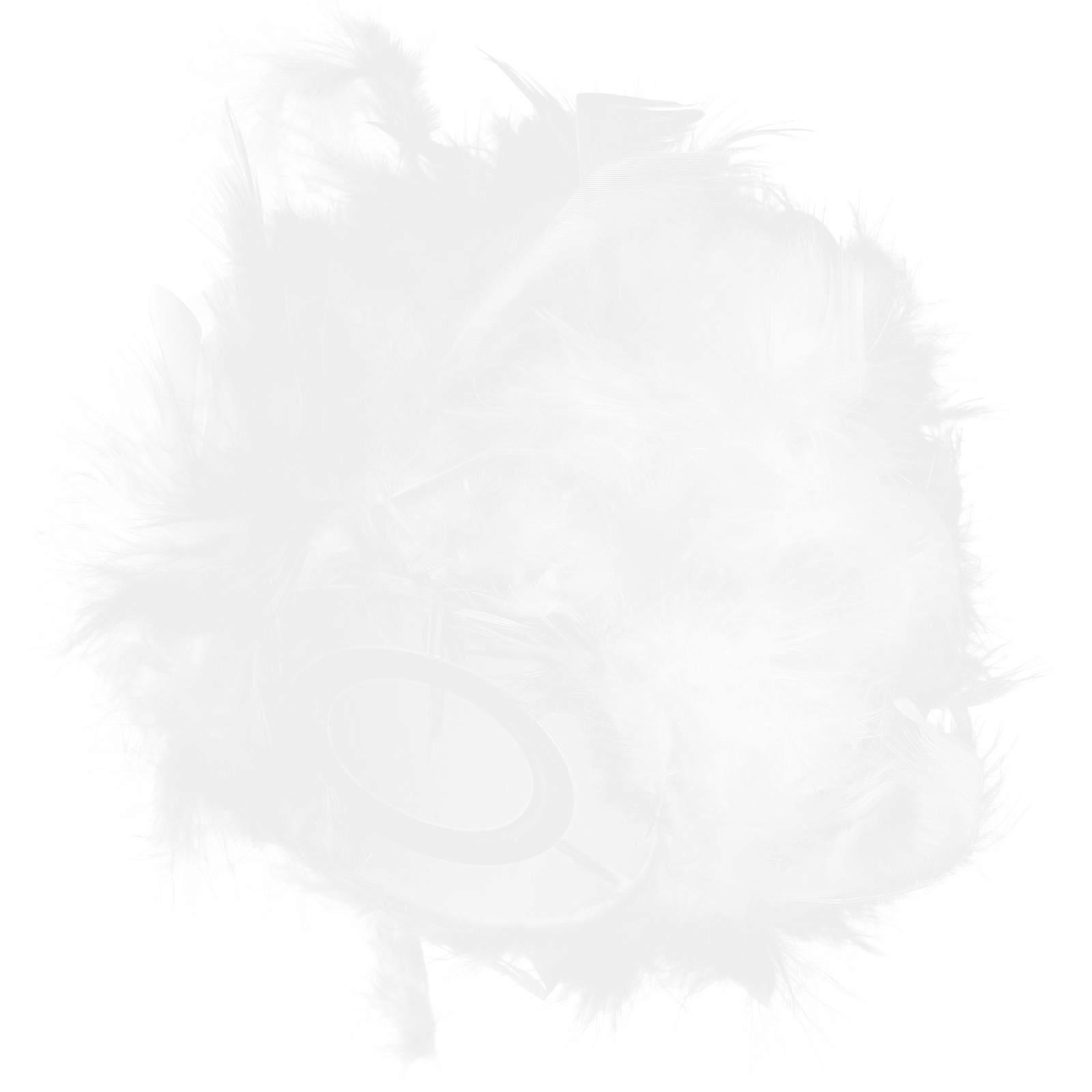 White Decorative Lamp Shade Replacement for Desk Lamp Fluffy E27 E14