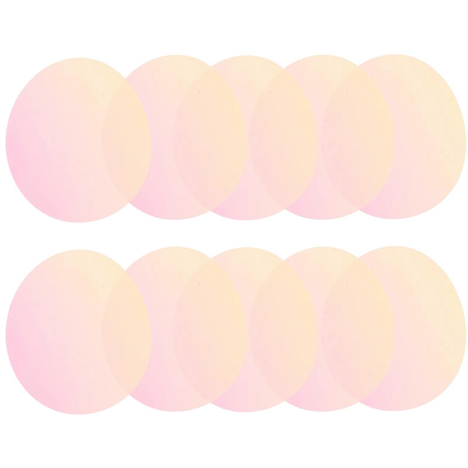 Color Correction Gel Sunset Light Atmosphere Light for Fermentation 10Pcs