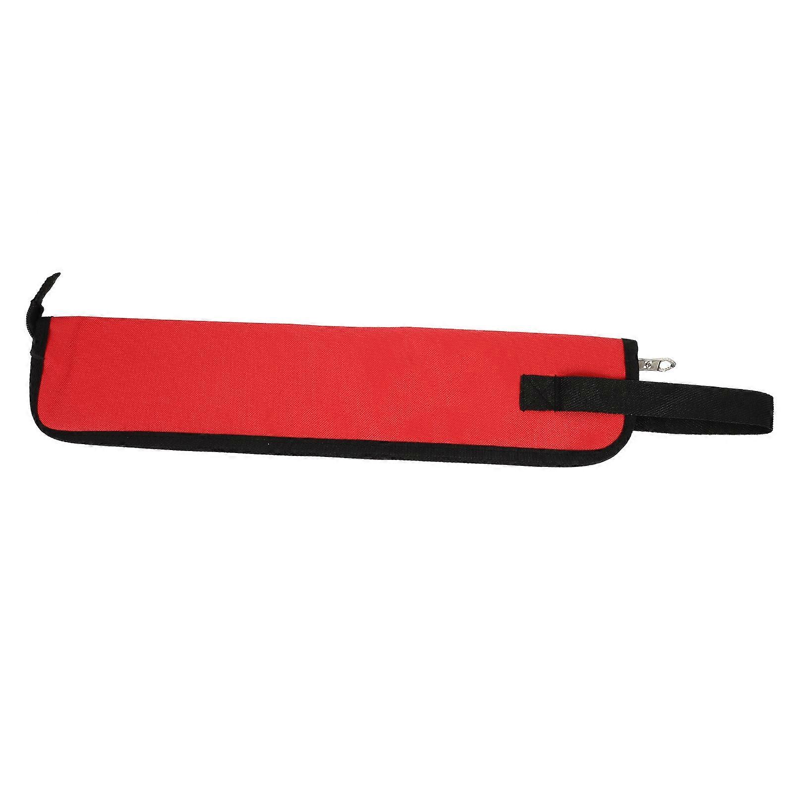 Drumstick Pouch Storage Case for Drumsticks 3Pcs Portable Red Accessory
