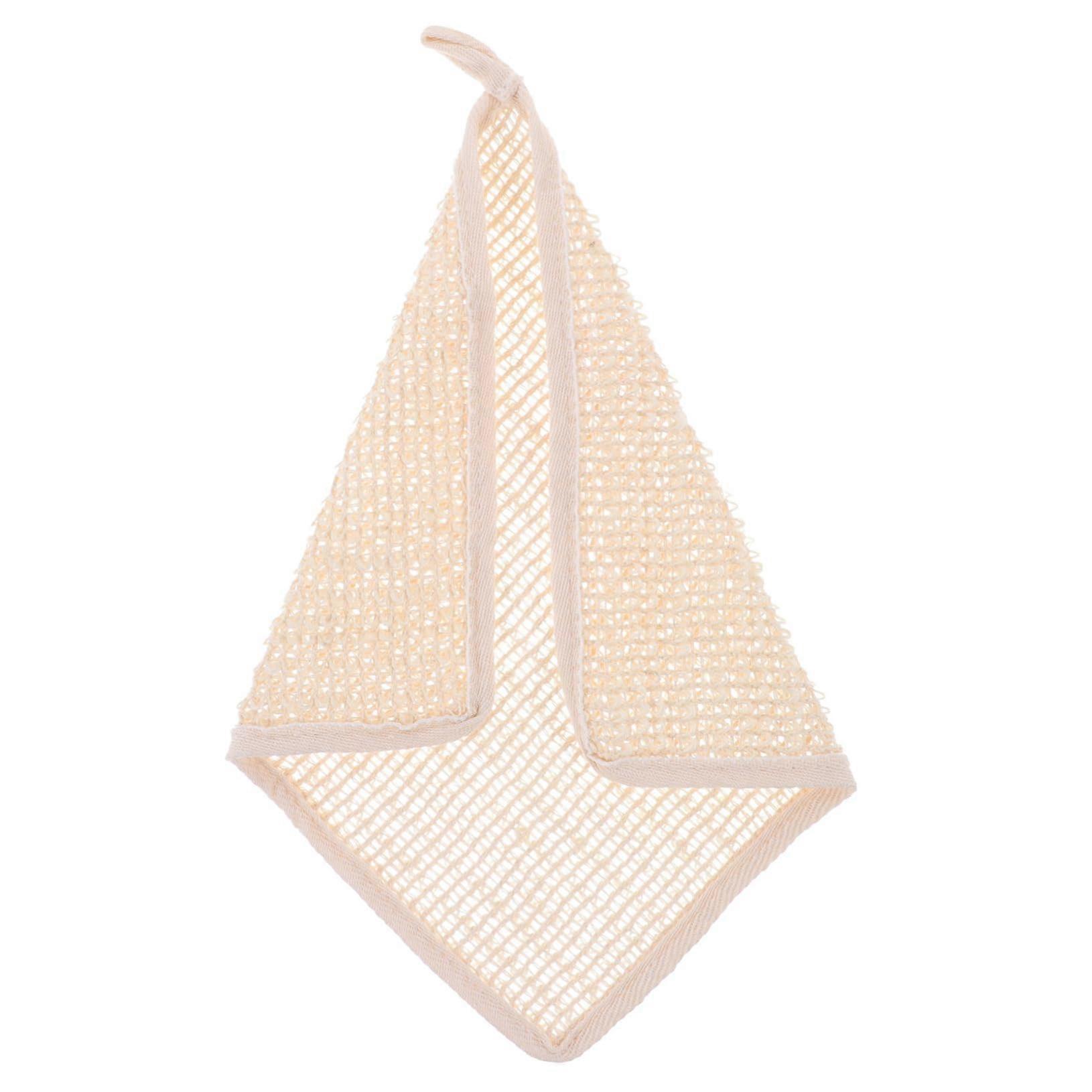 Exfoliating Washcloth for Body Scrubbing with Deep Cleansing Texture and Hanging Loop for Shower
