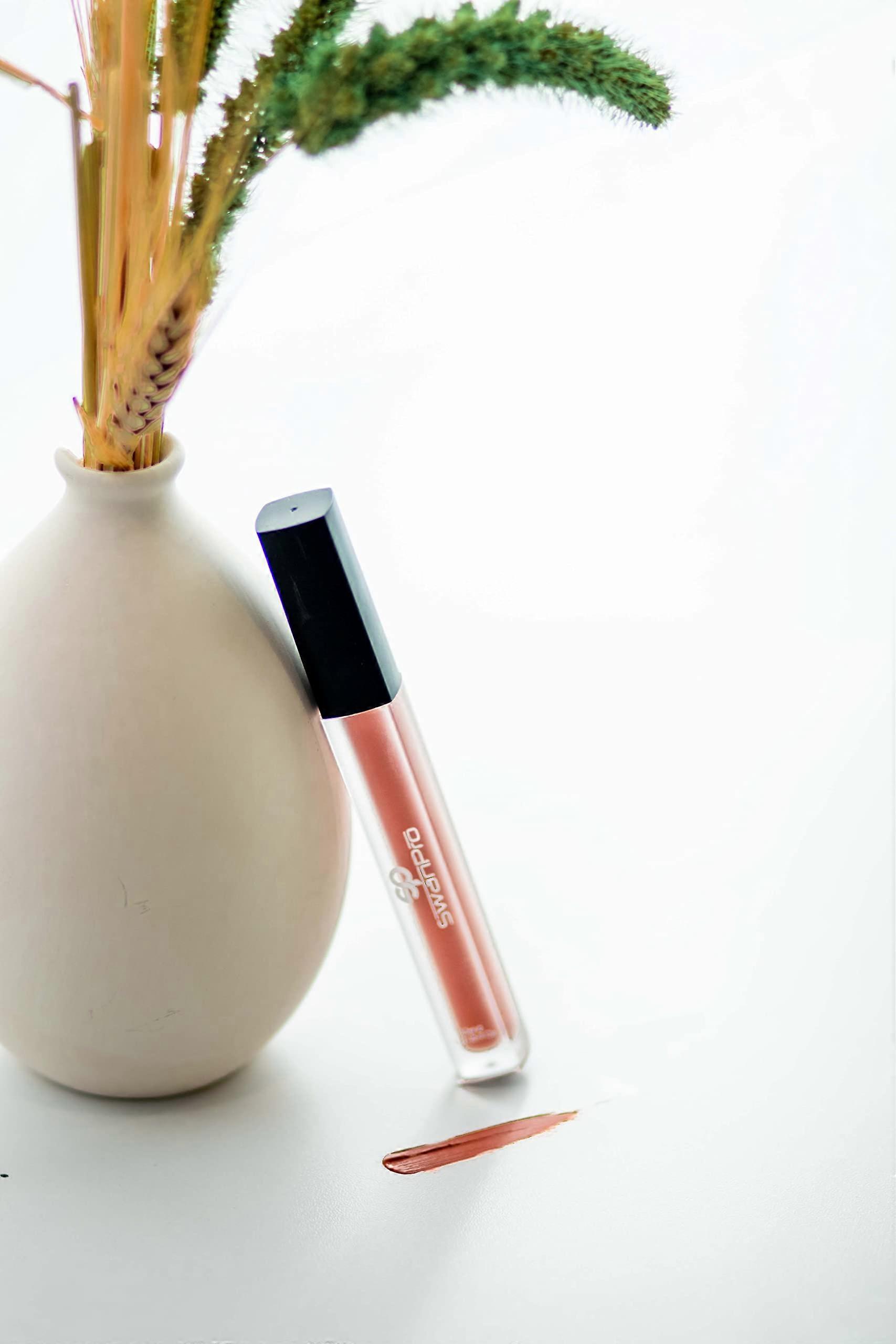 Velvet Matte Liquid Lipstick Nude with Buildable Full Coverage and Precision Application