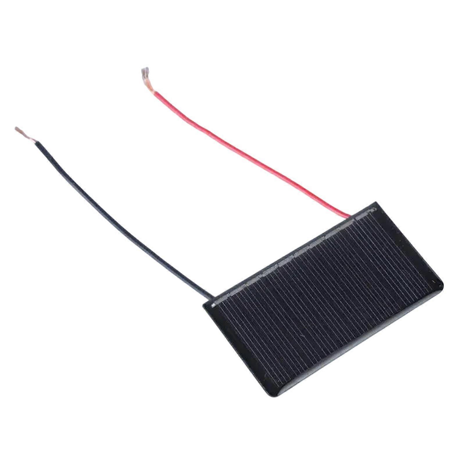 Mini Solar Panel 5V 60mA  Efficiency Durable Silicon Compact Design for DIY and Outdoor Charging
