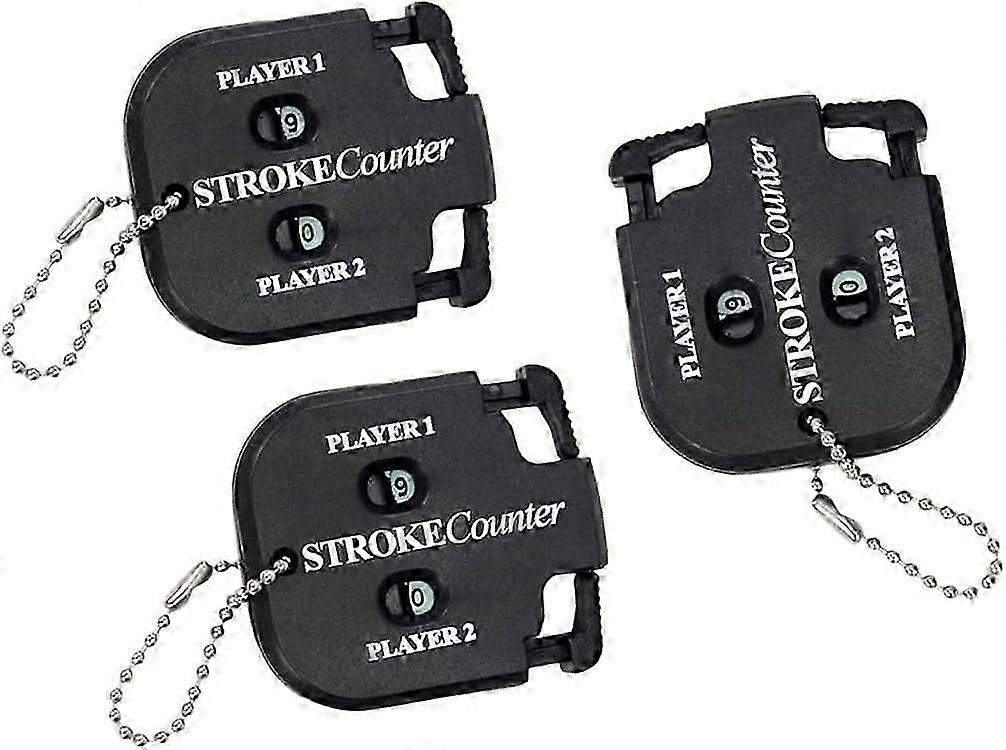 3 Pieces Golf Score Counter,Golf Hit Counter,Stroke Counter,Score Counter