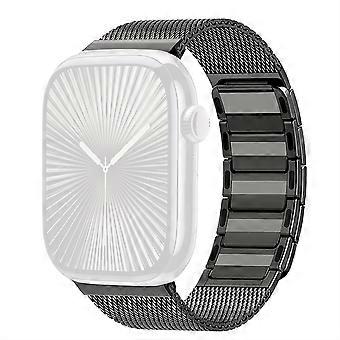 Stainless Steel Band for Apple Watch Series 10 9 8 7 SE 6 5 4 3 2 1 42mm 41mm 40mm 38mm Braided Magn