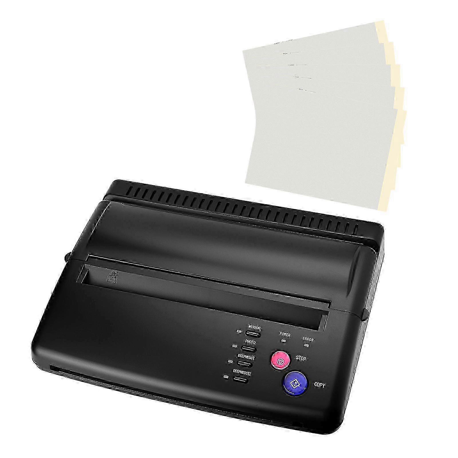 Premium Tattoo Stencil Printer Machine for Line Drawing Prints with 30 Stencil Papers