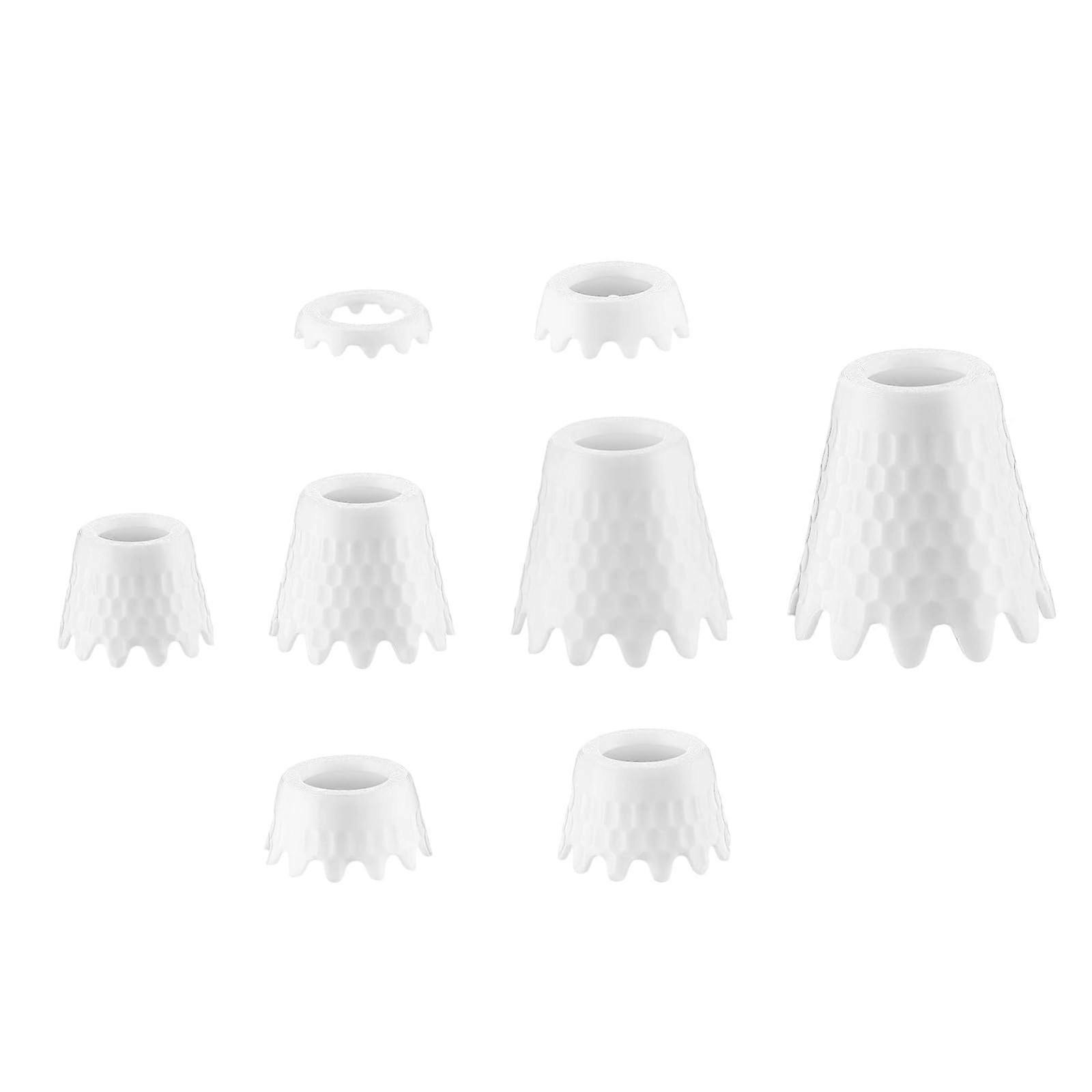 8Pcs Durable Golf Practice Tees Set Unbreakable for Indoor Outdoor Training Winter Use