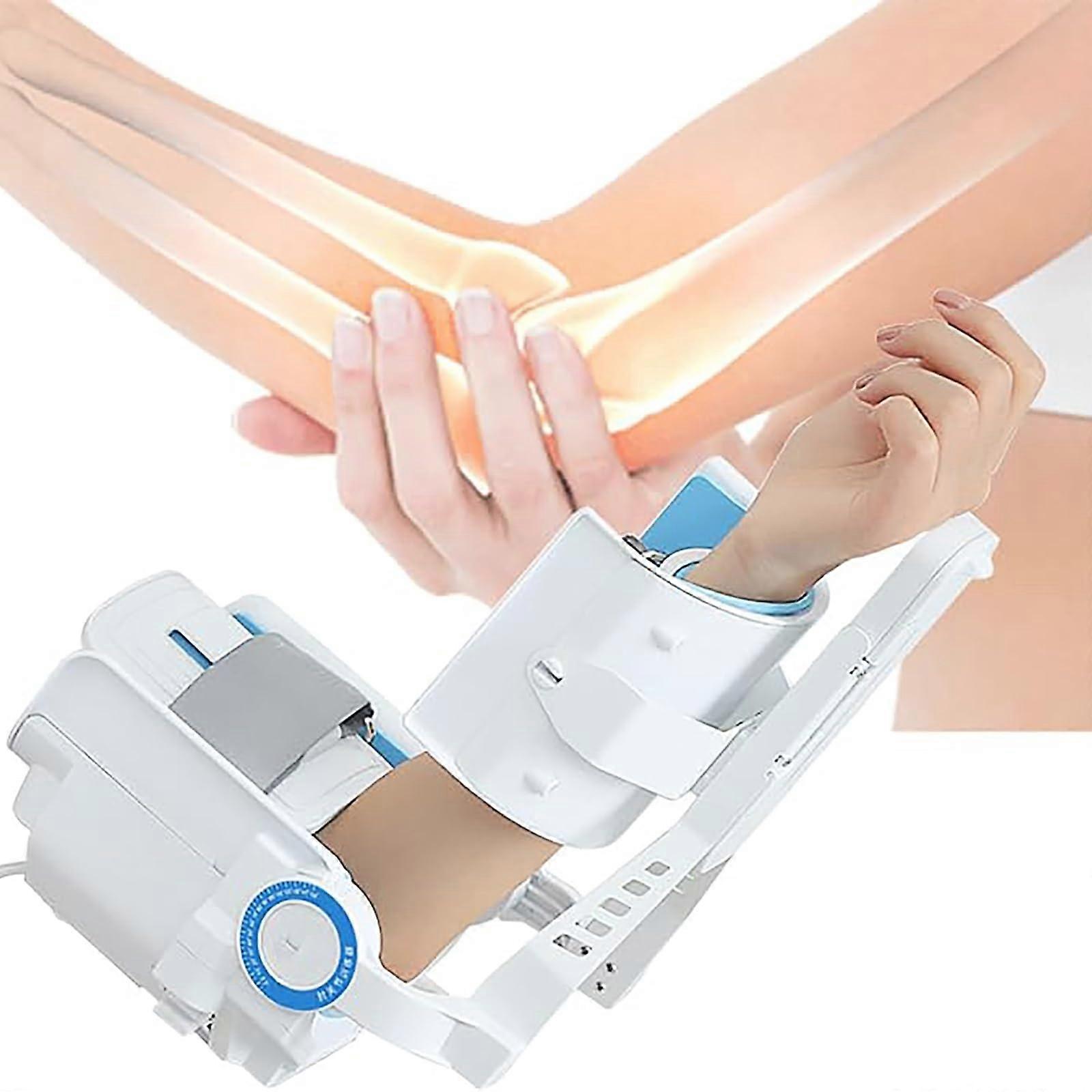 Elbow Rehabilitation Device with Dual Modes, Adjustable Range, 3 Speeds for Stroke Recovery