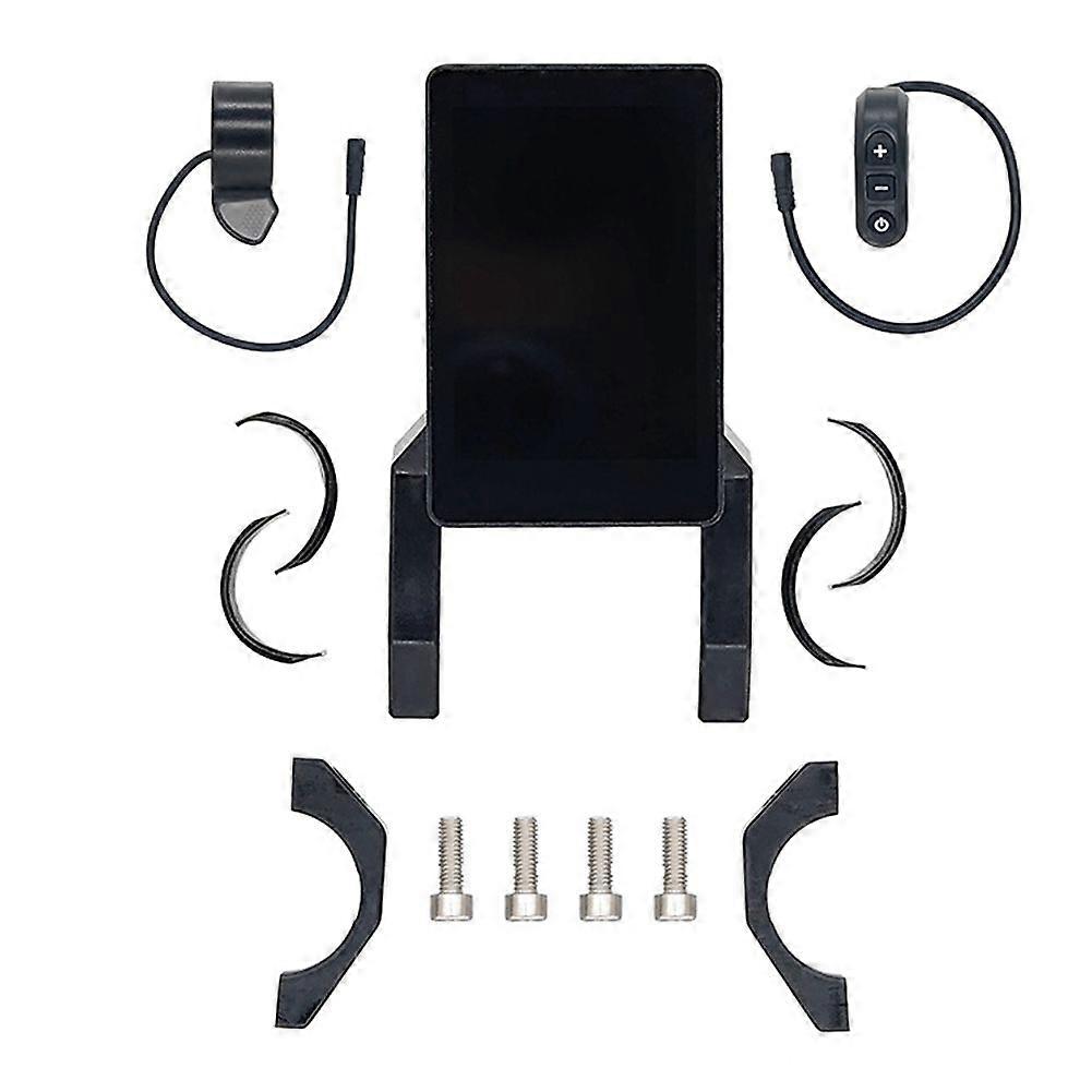 Electric Scooter Display LCD Dashboard Digital Meter Throttle Switch Grip Waterproof Plug Switch for M4