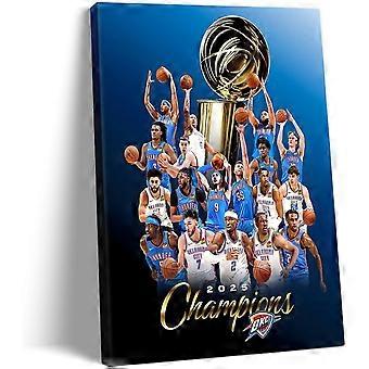 Gra logiczna NBA Finals Thunder Full Roster Champions z 2025 r. dla dorosłych i dzieci PT0037