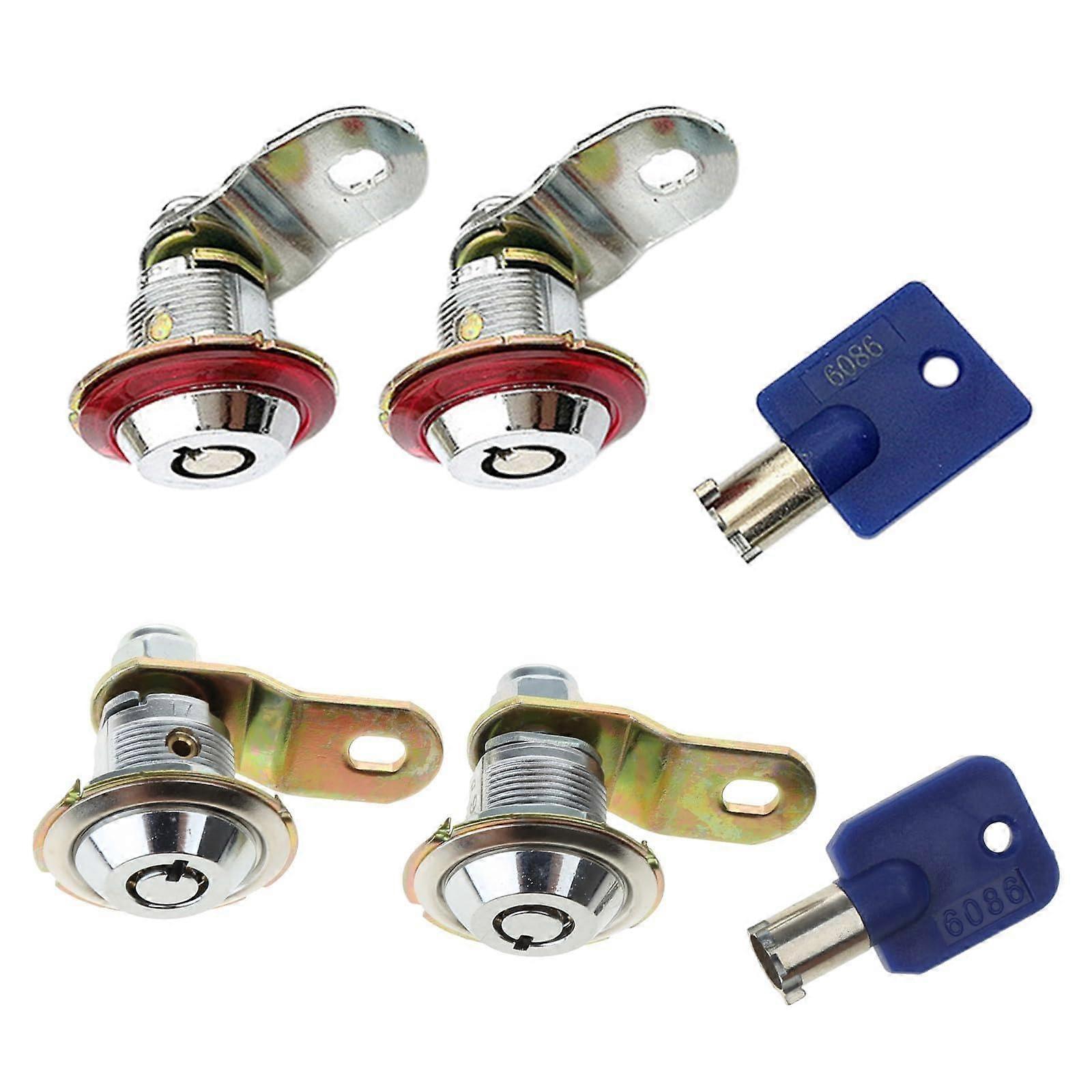 Arcade Machine Lock Set with Keys, Compact Secure Cabinet Lock for Jamma Game Machines