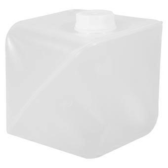 Cubo plegable de plástico blando para acampar, tanque de almacenamiento de agua plegable.
