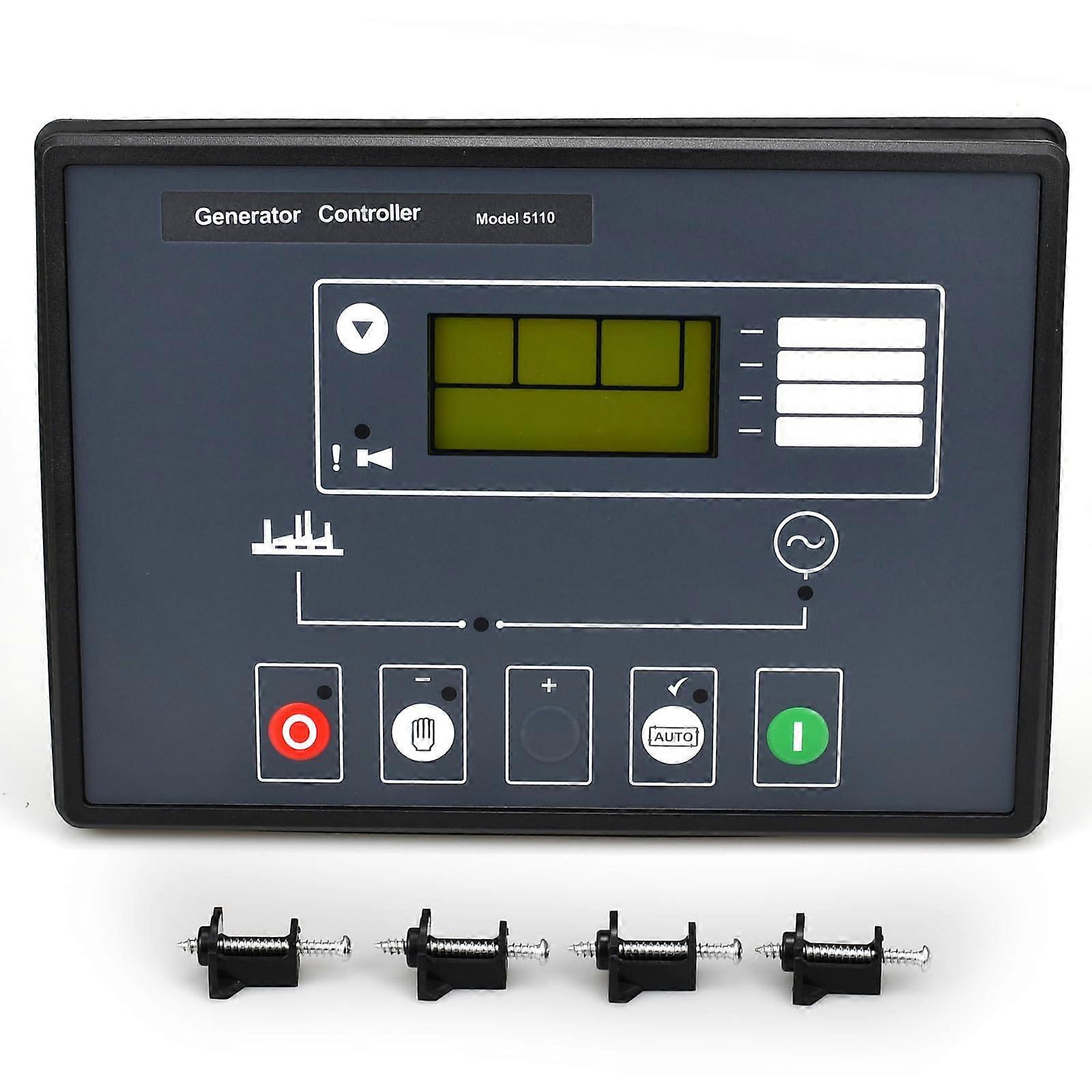 Automatic Generator Controller for Genset with Engine Protection and RealTime Display