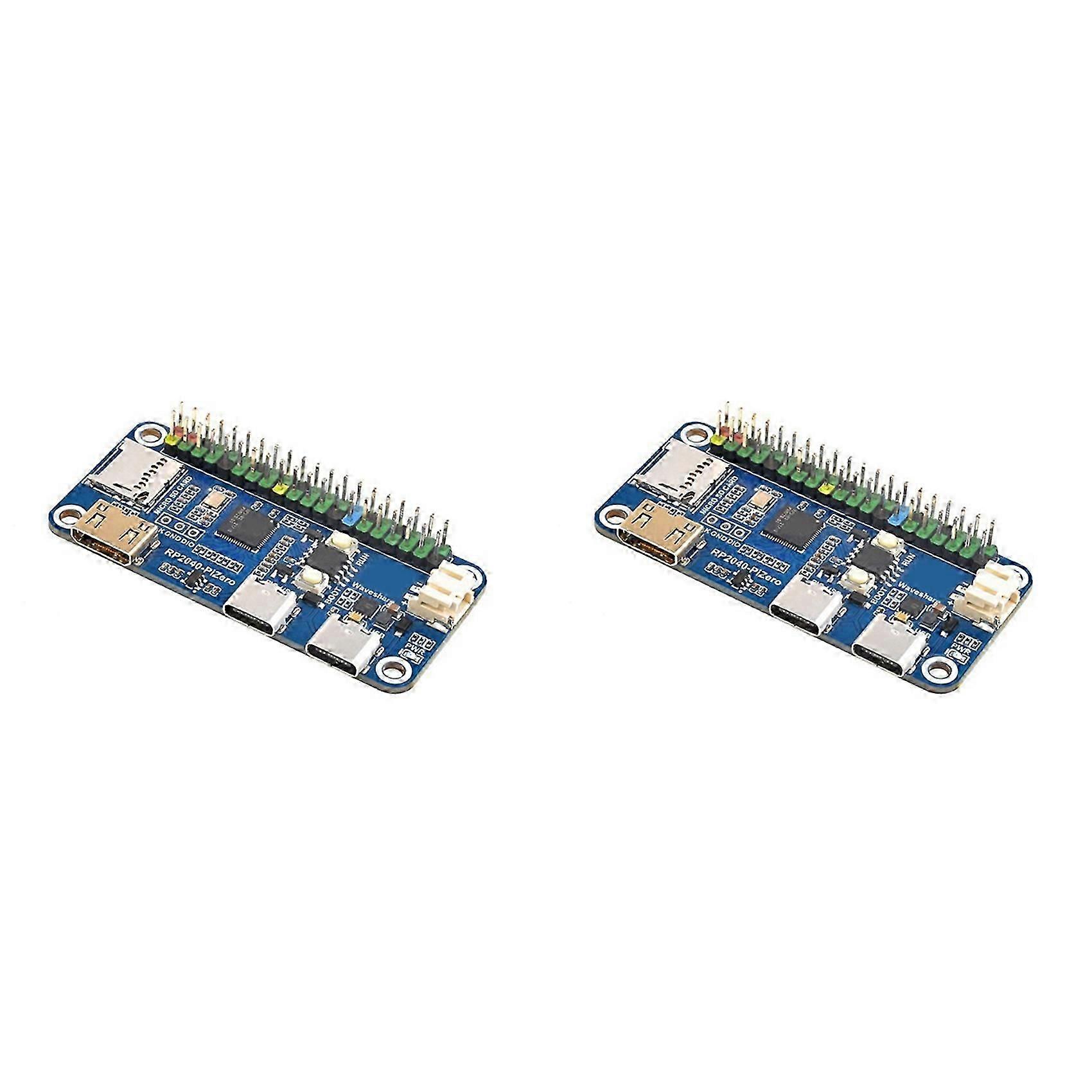 2X RP2040-Pizero Development Board Based on RP2040 Dual-Core Processor for Raspberry Pi Gpio Interface Module