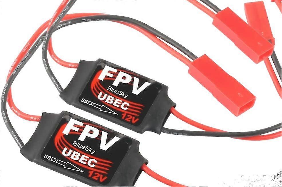 2 Pack 12V 3A UBEC FPV Voltage Converter DCDC Step Down Module for Drone Camera Gimbal