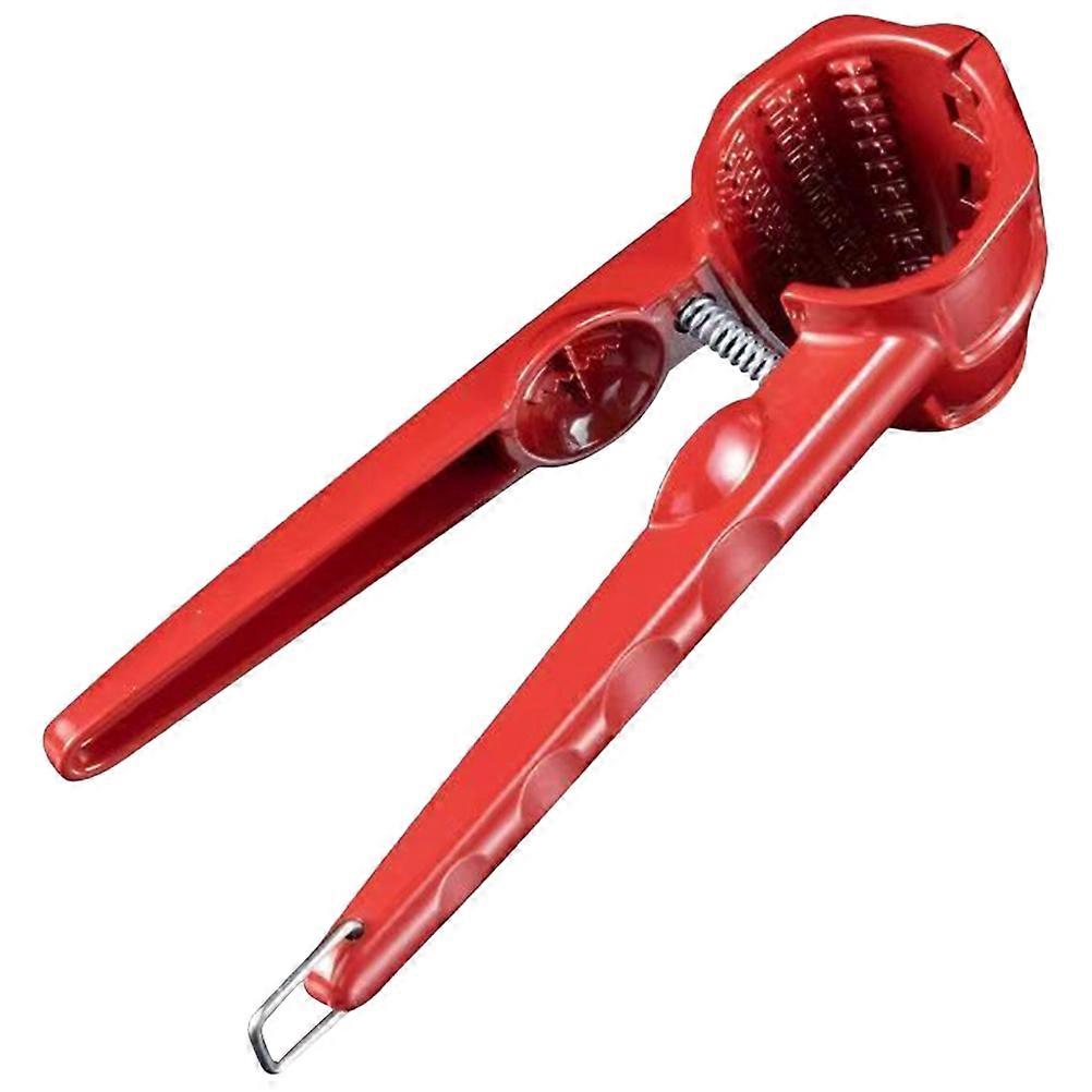 Walnut Opening Tool Practical Nutcracker Clip for Home Use 2Pcs Red