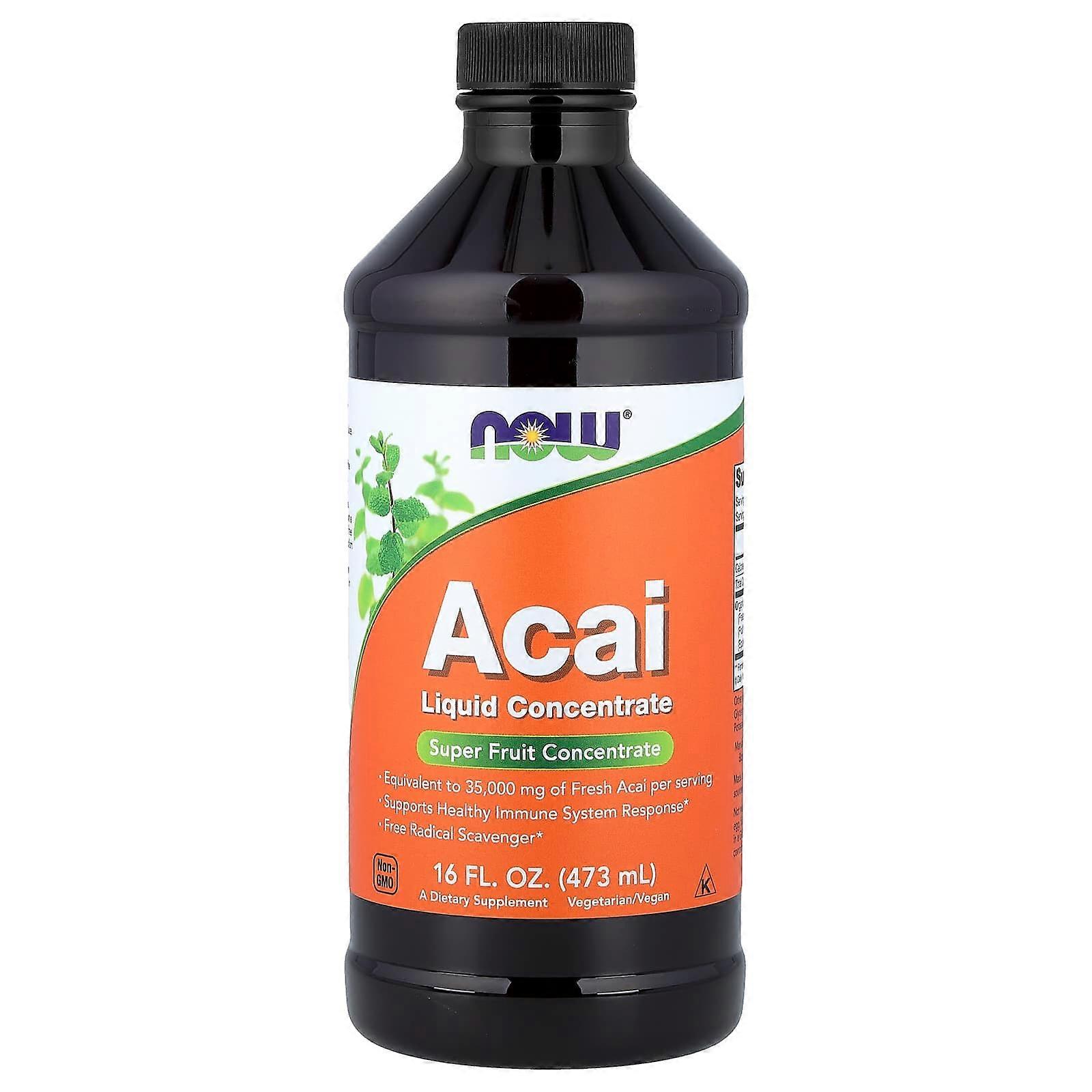 Now Foods, Acai Liquid Concentrate, 16 fl oz (473 ml)