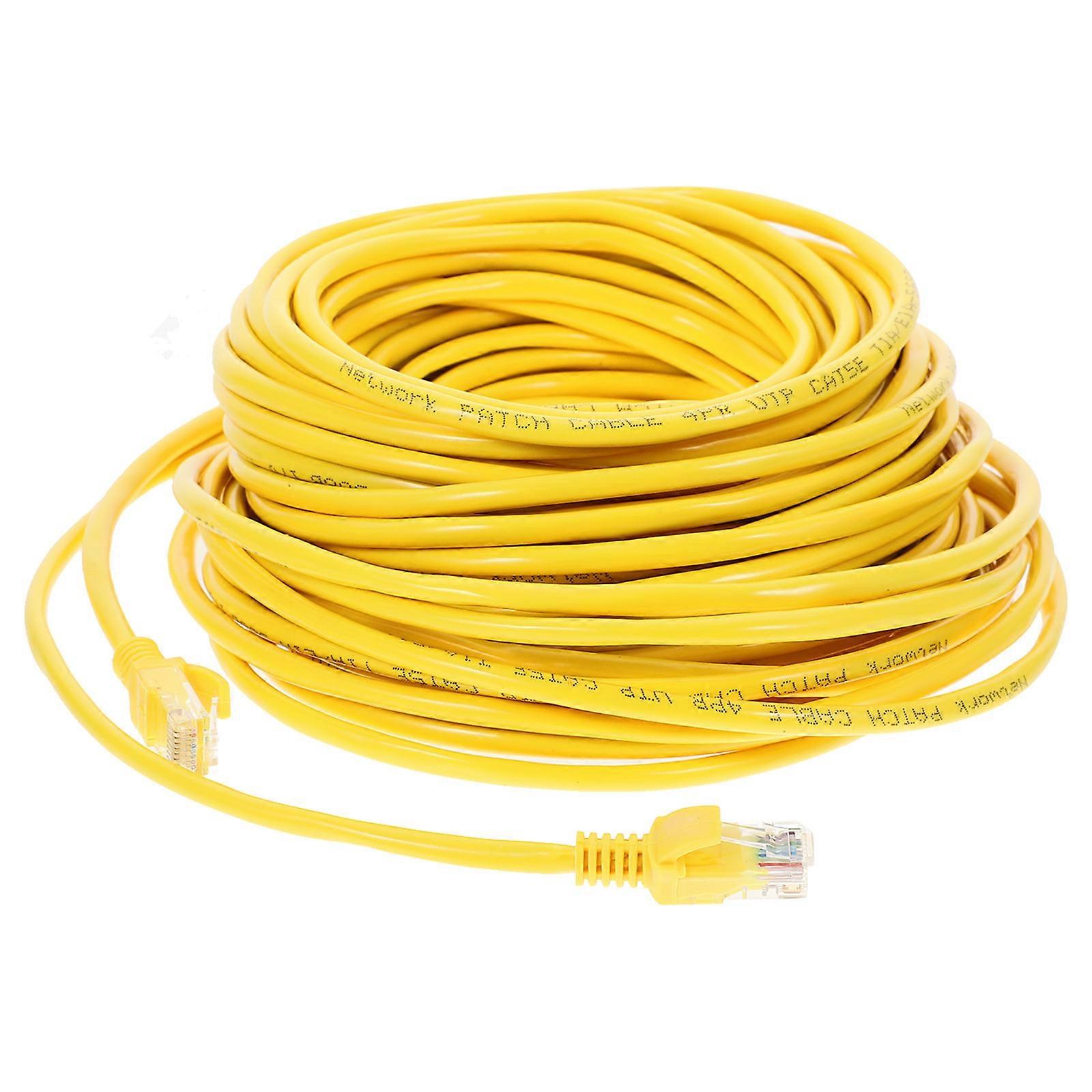 Ethernet Cable Network Patch Cord 20-meter Laptop Network Cable Cat 5e Cord