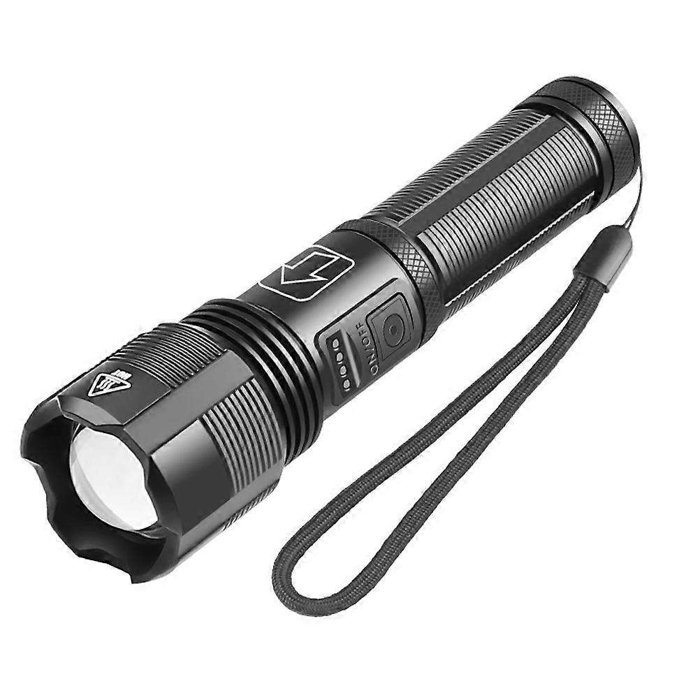 Rechargeable Flashlight USB Flashlight for Lighting Use 1Set Outdoor Waterproof Torch