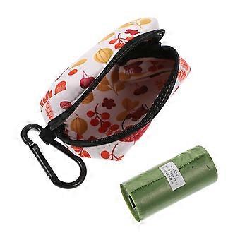 Pet Waste Bag Dispenser Small Waterproof Dog Poop Bag Holder for Outdoor Use 1Pcs