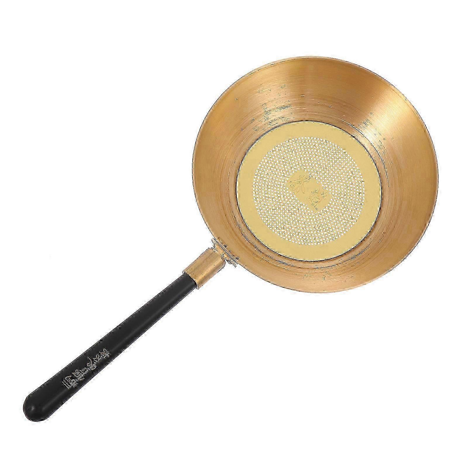 Tea Infuser Strainers Copper And Plastic Simple Design compatible with Tea Room Use 1Pc