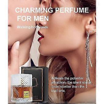 Eau de Parfum voor mannen 100 ml – Langdurige, warme houtachtige eau de cologne, kruidig-zoete geur die je zelfvertrouwen een boost geeft.