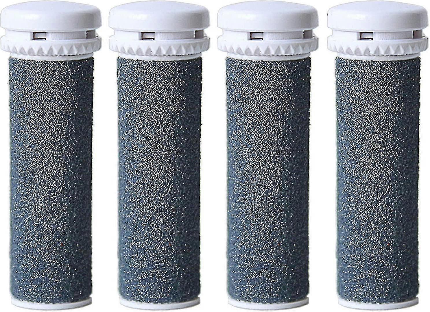 [4 Pack] Extra Coarse Replacement Rollers Compatible For Emjoi Micro Pedi Replacement Rollers