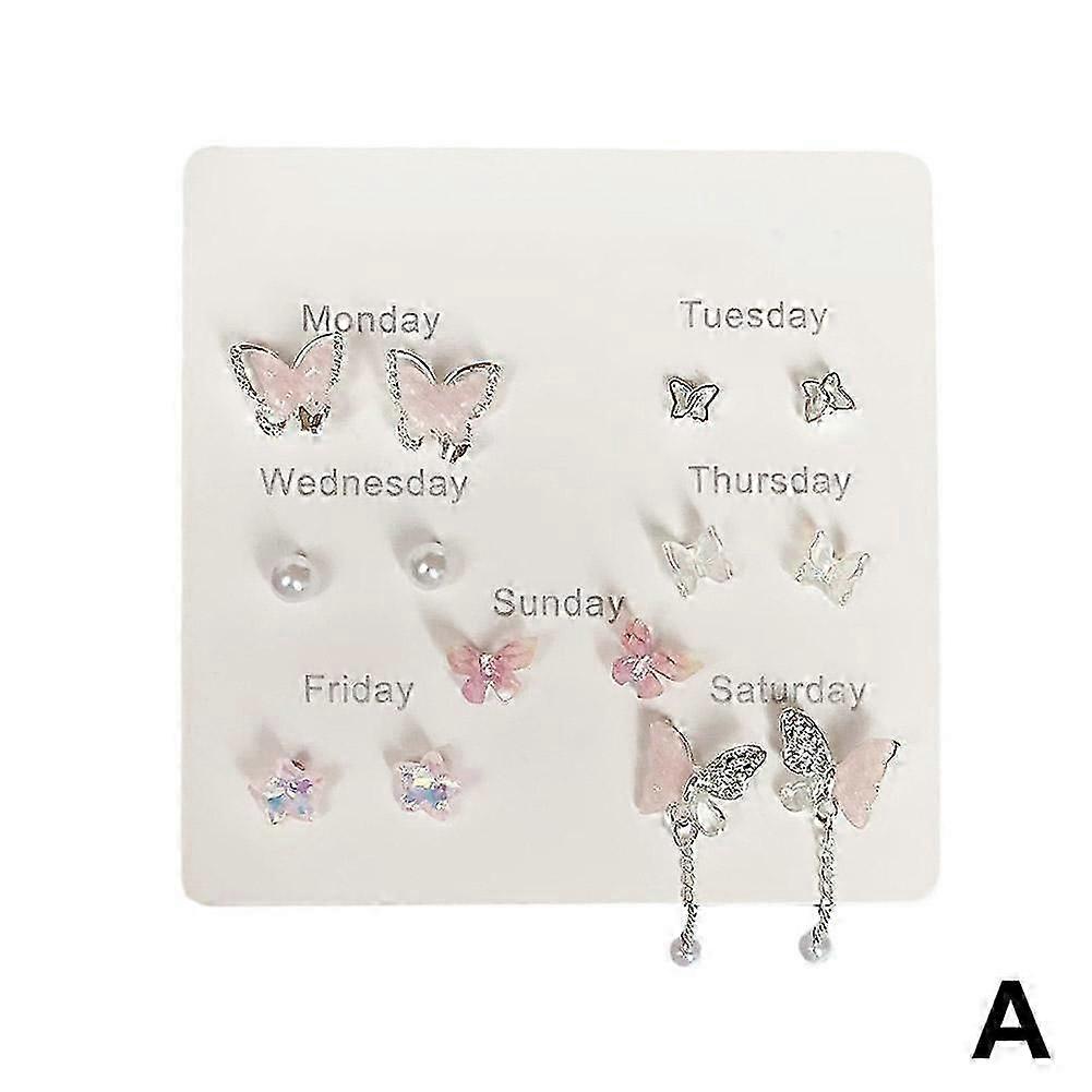 One Week Earring Set for Women