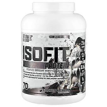 Nutrex Research, IsoFit® Protein, Cookies & Cream, 2,45 kg (5 lbs)