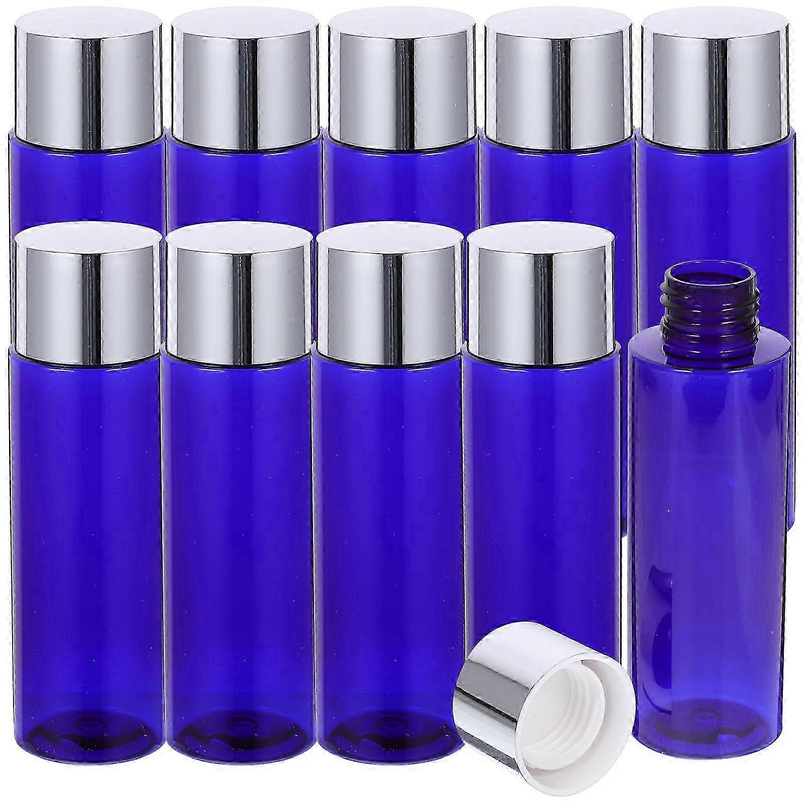 10PCS Sub Packaging Bottle 100ml Lotion Empty Bottle Refillable Sample Bottle