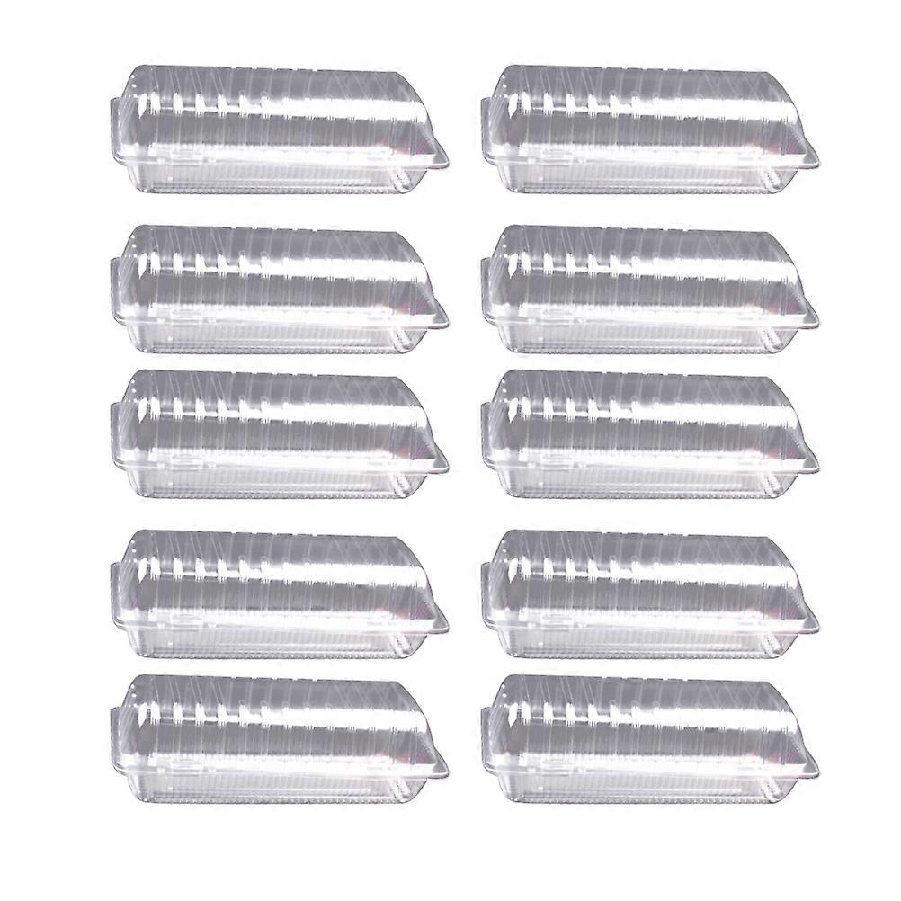 Carry Out Boxes for Fruit Bread Packing 30Pcs Transparent Containers