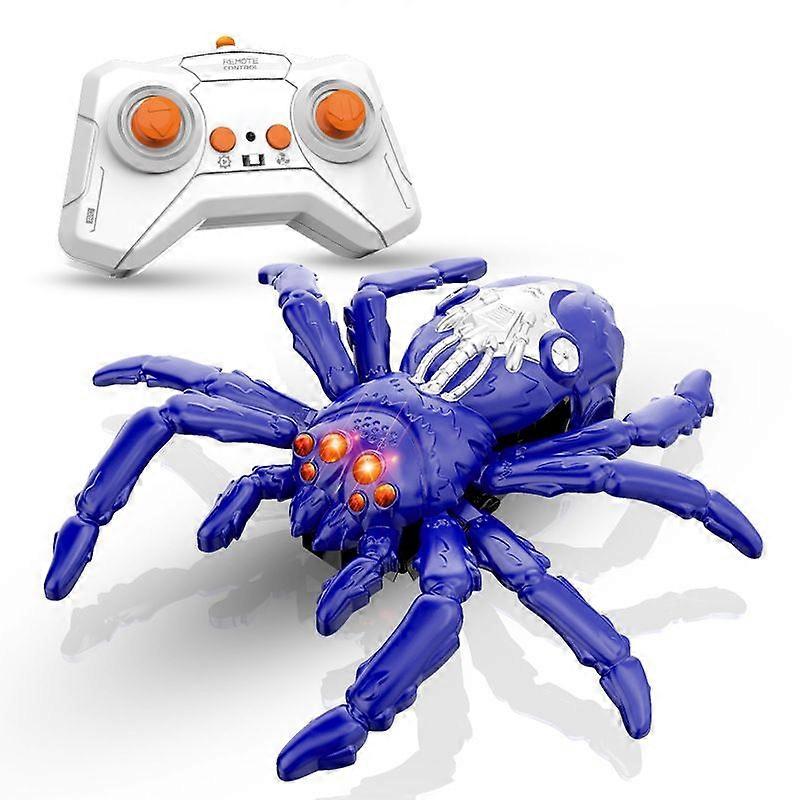 Remote Control Wall Climbing Spider Toy with LED Lights