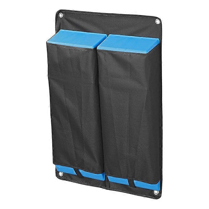 Storage bag wall-mounted for ramps