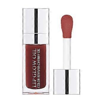 Hydrating Lip Oil Gloss for Deep Hydration and Nonsticky Finish, Mahogany Tint 020