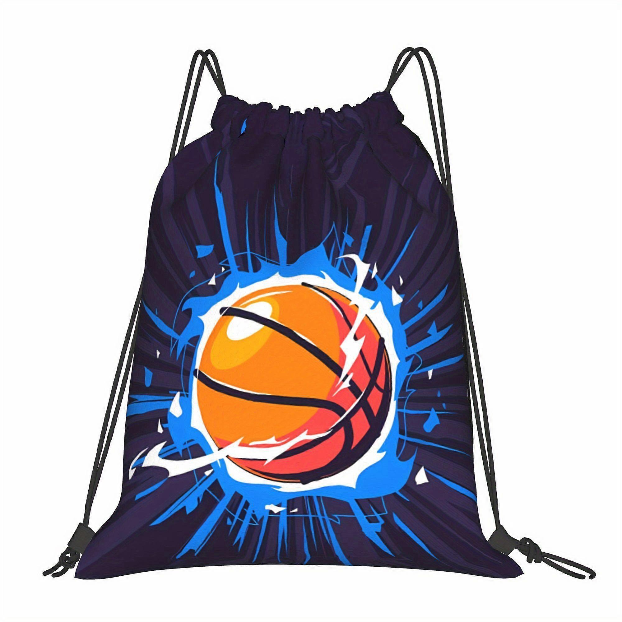 Basketball Drawstring Bags-Gqazw