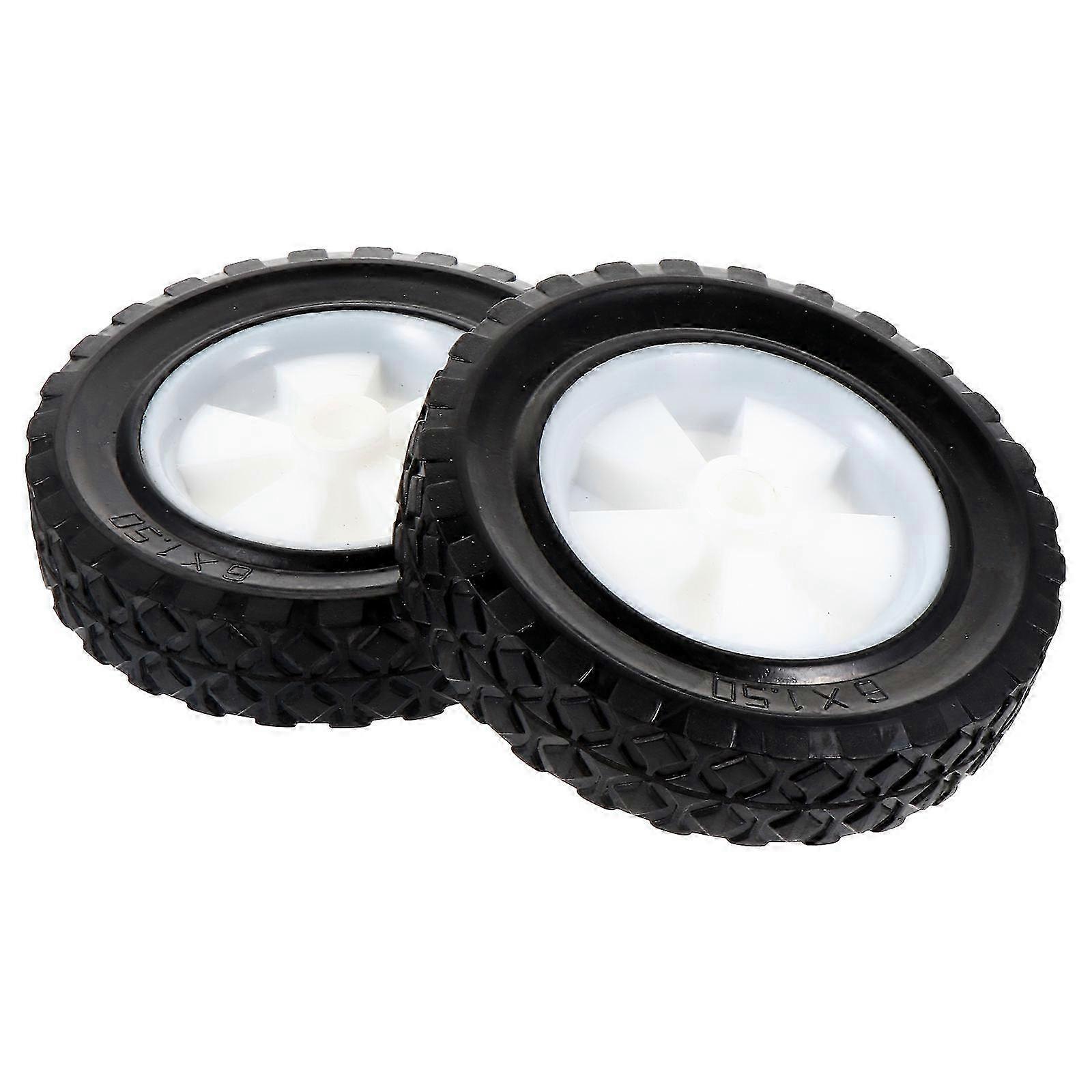Solid Grass Cutter Wheels 2Pcs Lawn Mower Accessories for Replacement YTQ
