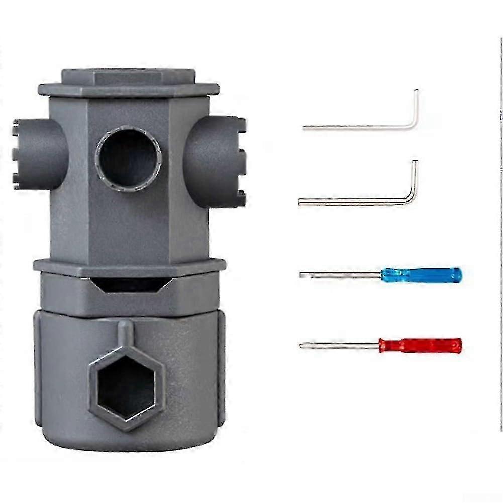 Multifunction Air Aerator Wrench Tool With Storage Built In Compartments Compact Design Practical Solution