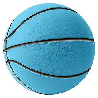 Een draagbare, veerkrachtige basketbal voor geruisloos spelen.