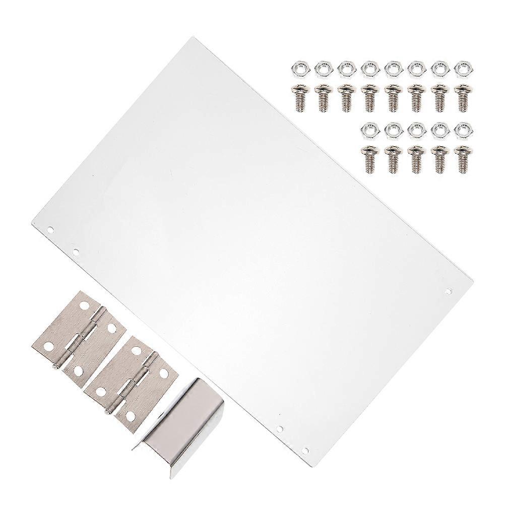 Popcorn Machine Clear Panel Protective Baffle Plastic for Kitchen Use 3Pcs