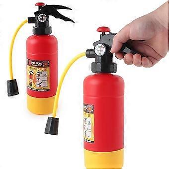 Feuerlöscher Wasserspielzeug realistischer Feuerwehrmann Wasserwerfer Spaß Feuerwehrmann Spielzeug für Kinder Sommer Strand im Freien Wasserkampf spielen